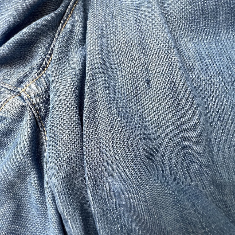Lane Bryant Plus 22 High Rise Pull On Cargo Crop Jean Jogger - Picture 6 of 16